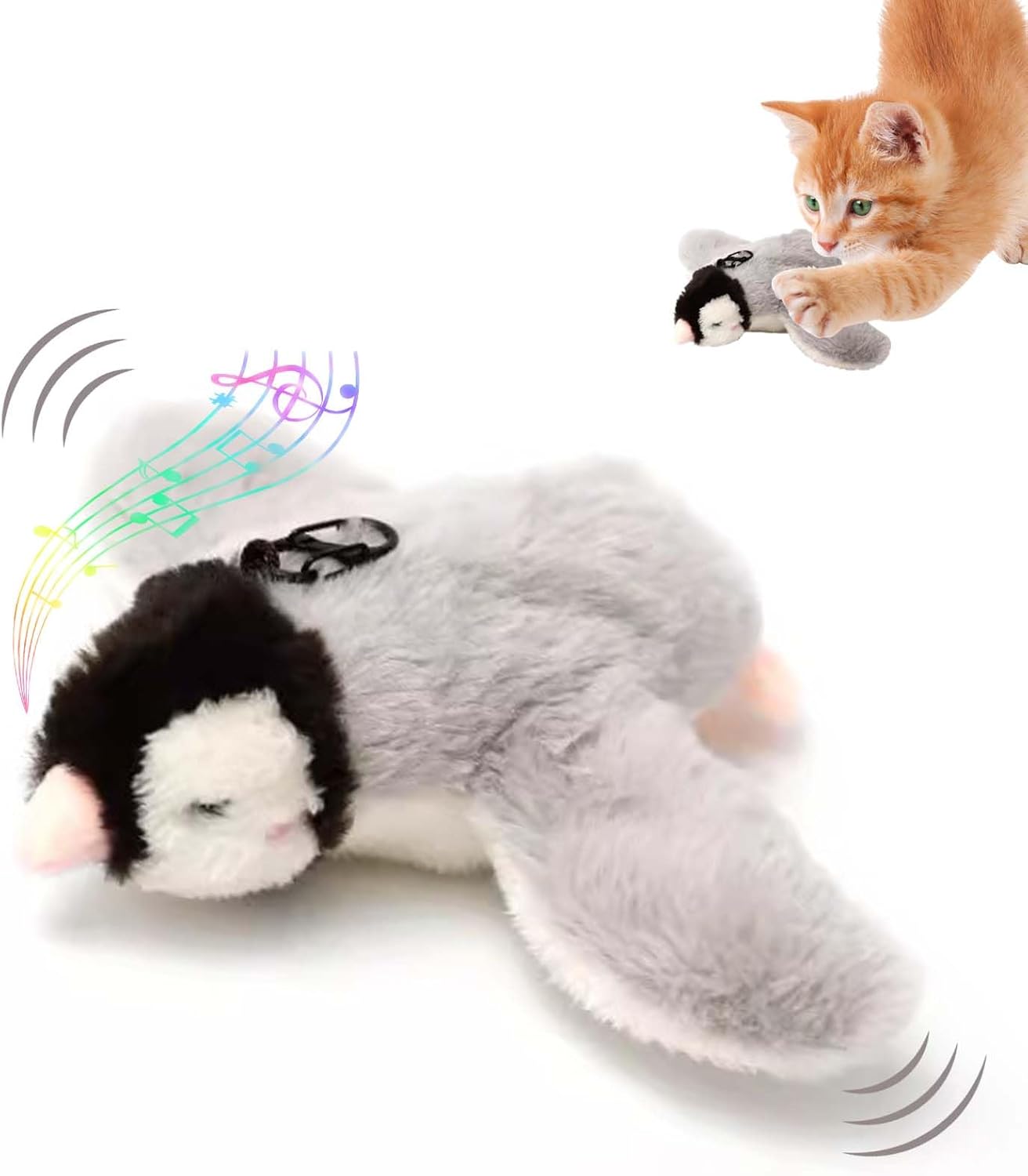 Interactive Flapping Bird Toy for Cats