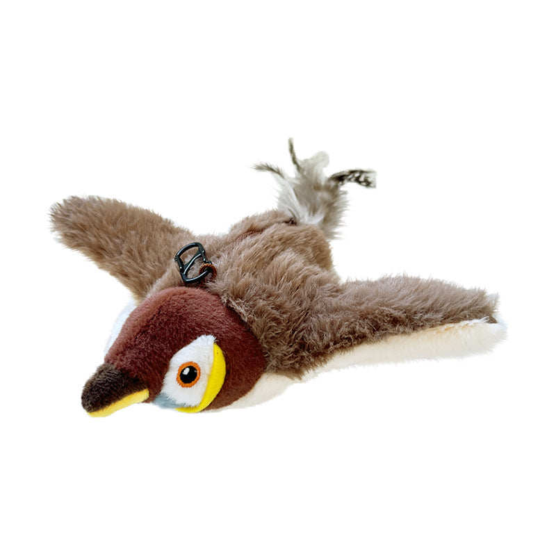 Interactive Flapping Bird Toy for Cats